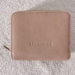 Louenhide Pink Aria Knot Medium Compact Wallet